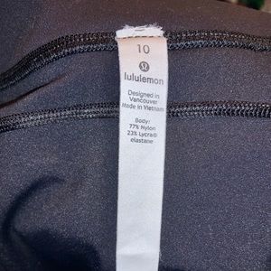 Lululemon In Movement Legging Size 10